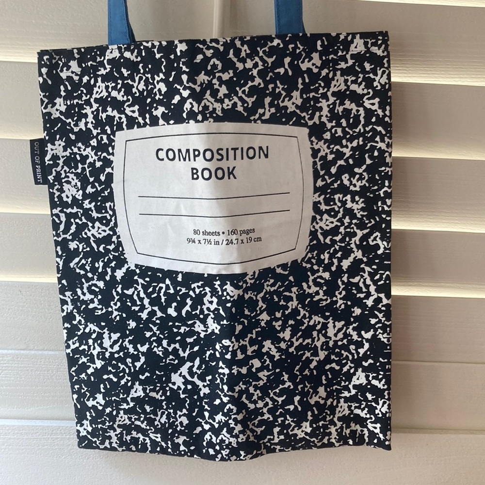 Composition Notebook Tote Bag